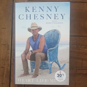 Kenny Chesney 'Heart • Life • Music' Hardcover Book - Hardcover